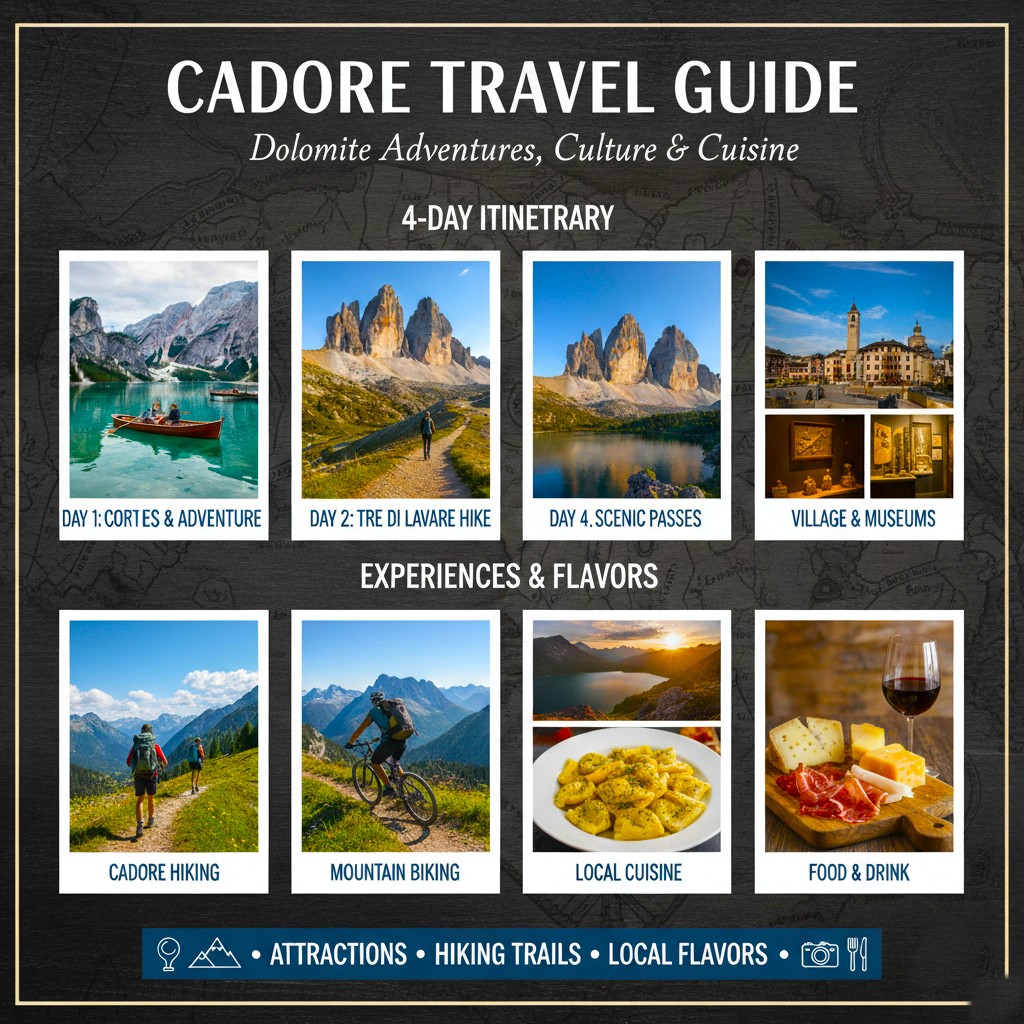 Cadore Itinerary