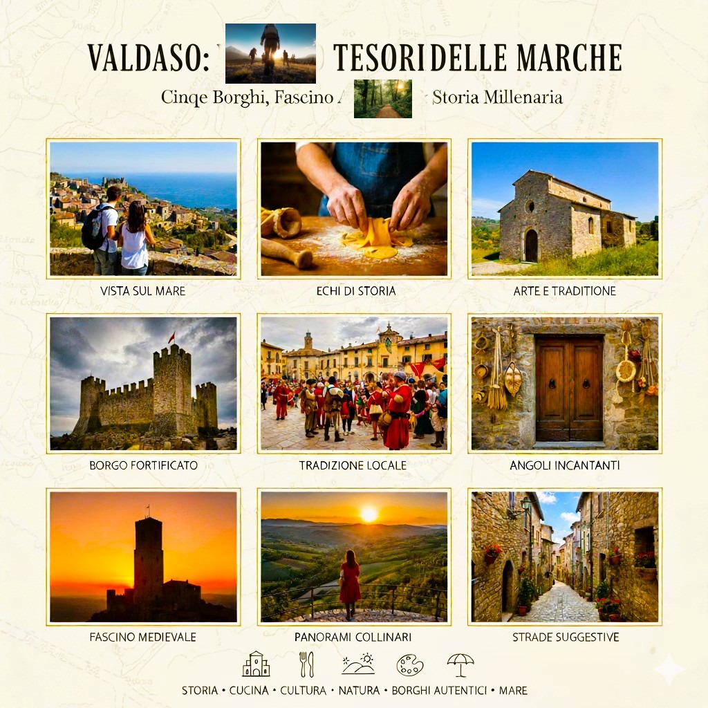 Unione Comuni Valdaso Itinerario