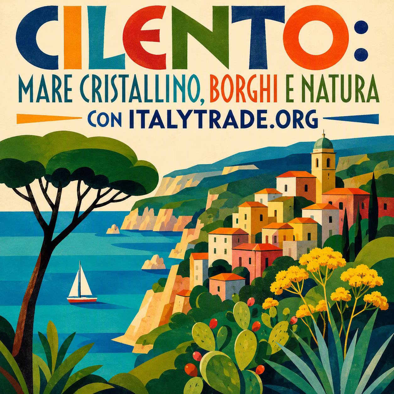 Cilento: mare cristallino, borghi e natura