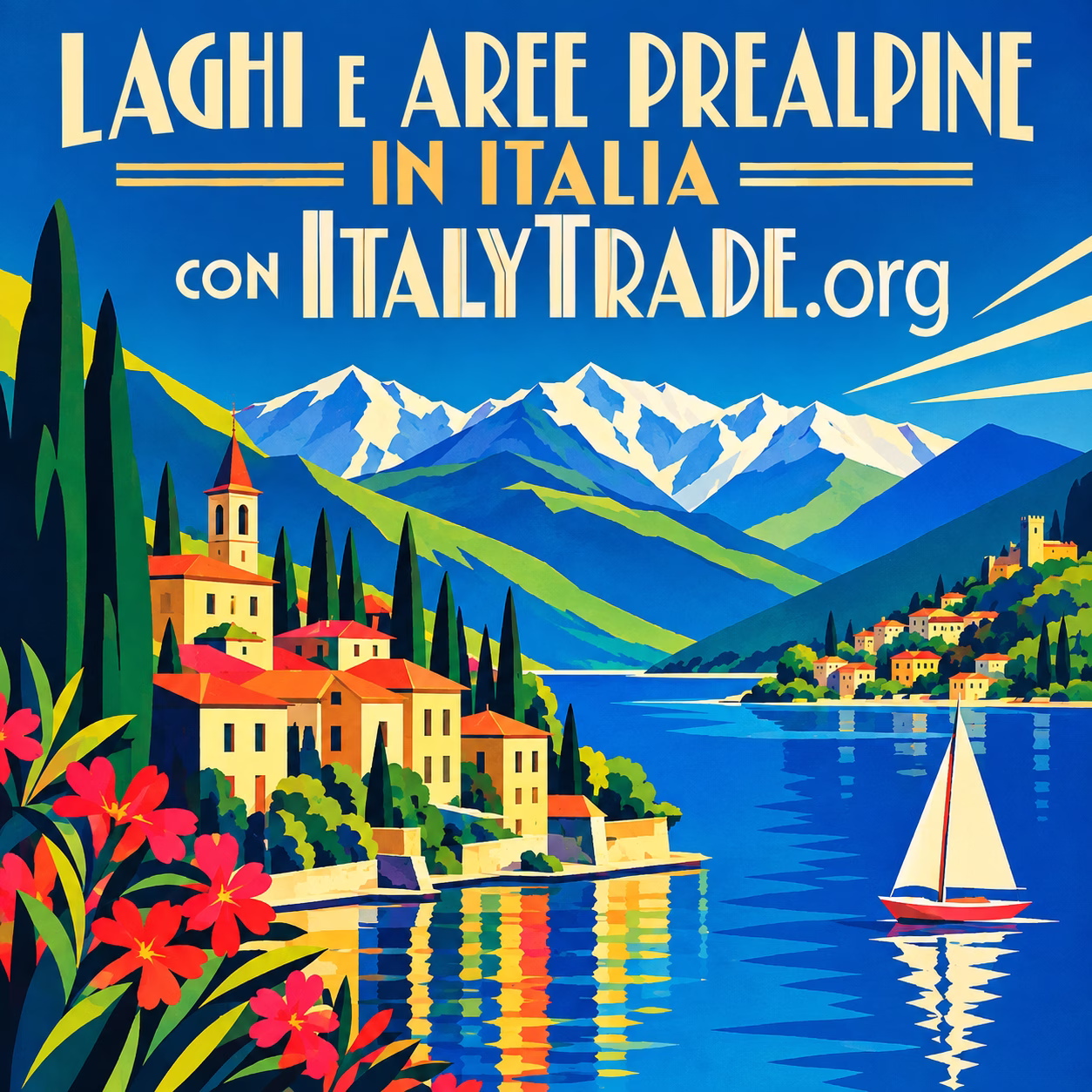 Lakes and pre-Alpine areas in Italy