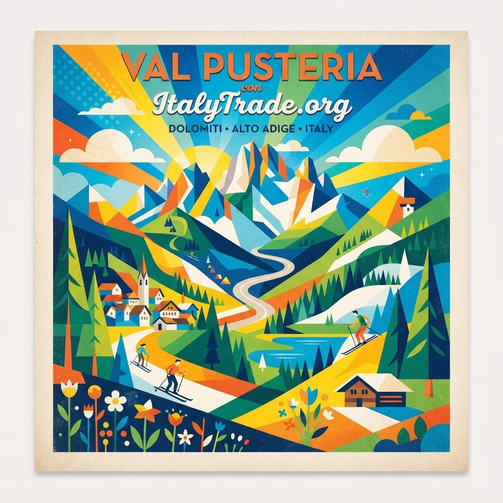Val Pusteria: lakes, towns and side valleys