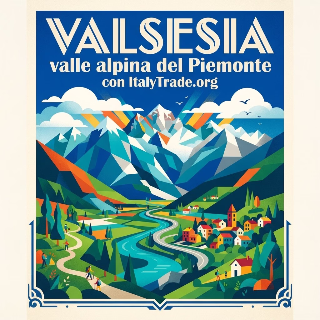 Valsesia valle alpina del Piemonte